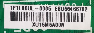 MAIN PARA TV LG / NUMERO DE PARTE EBU66466702 / EAX69462206 / 1F1L00UL-0005 / XU15M6A00N / PANEL NC550TQG-AAKP1 / DISPLAY LC550EQC(SP)(A1) / MODELO 55NANO75UPA.BUSYLJM / 55NANO75UPA - Imagen 2